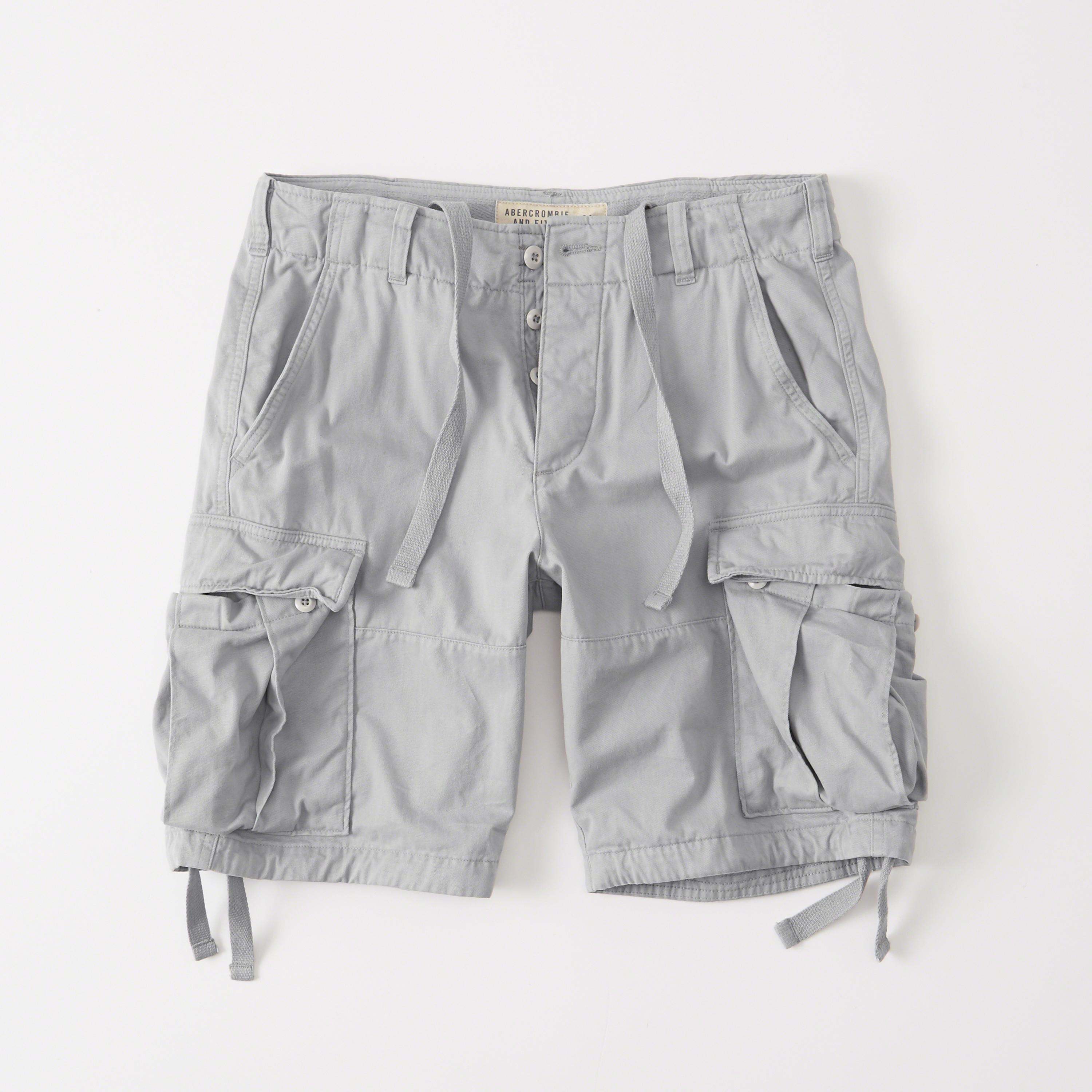 Lyst Abercrombie & Fitch Cargo Shorts in Gray for Men